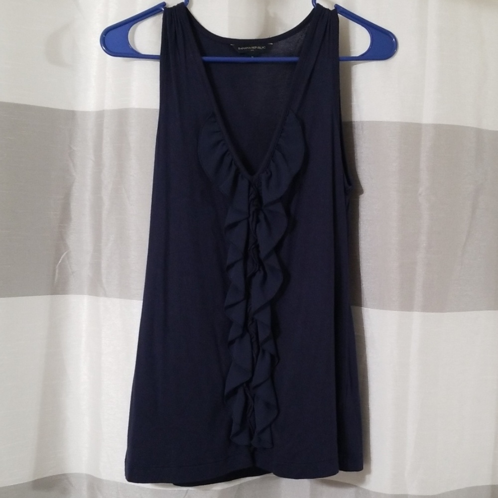 Banana republic tank top navy medium